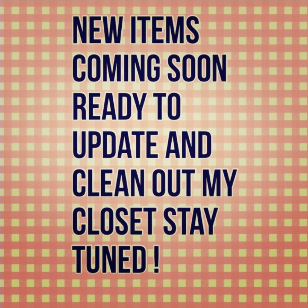 CLOSET CLEAN OUT !!!!